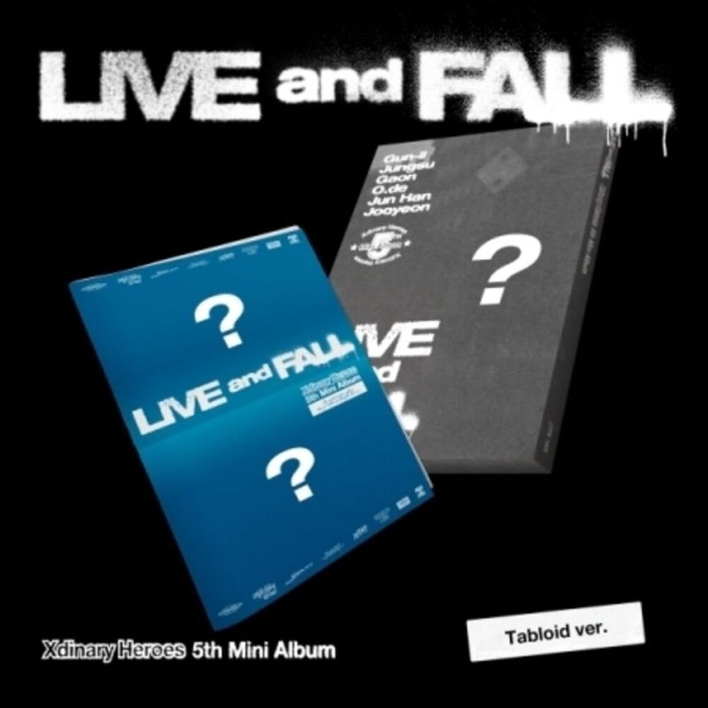 Xdinary Heroes - Live And Fall - Tabloid Version - incl. Photocard, Unit